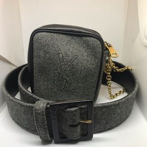 YSL Belle De Jour Mini Wristlet and Belt